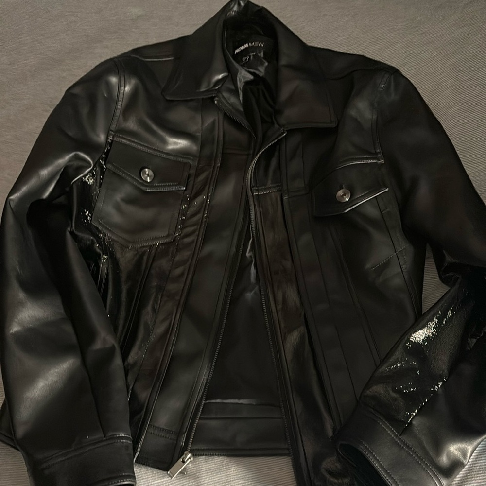 Fashion nova leather jacket